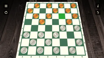 Tangkapan layar Checkers - Two player
