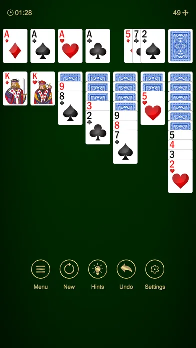 Zrzuty ekranu Solitaire Classic