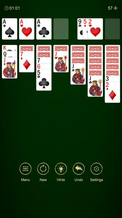 Zrzuty ekranu Solitaire Classic