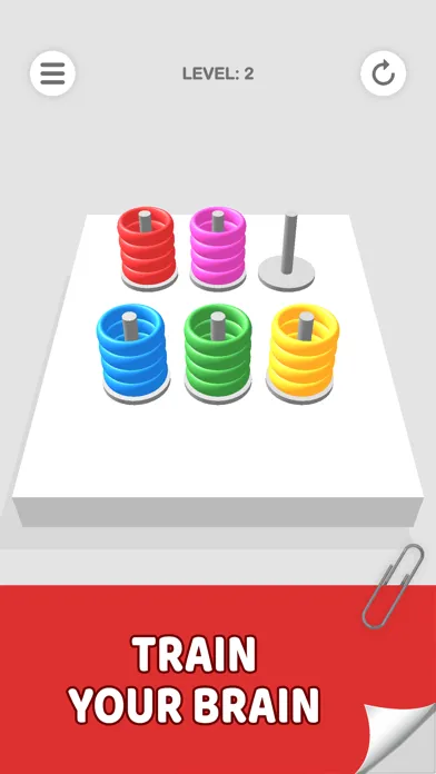 Ảnh chụp màn hình của Ring Stack - Color Sort