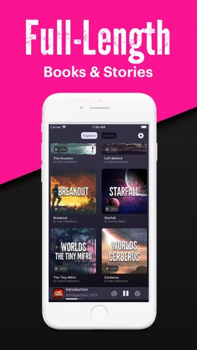 Zrzuty ekranu Wahlbeck: Sci-Fi Audiobooks