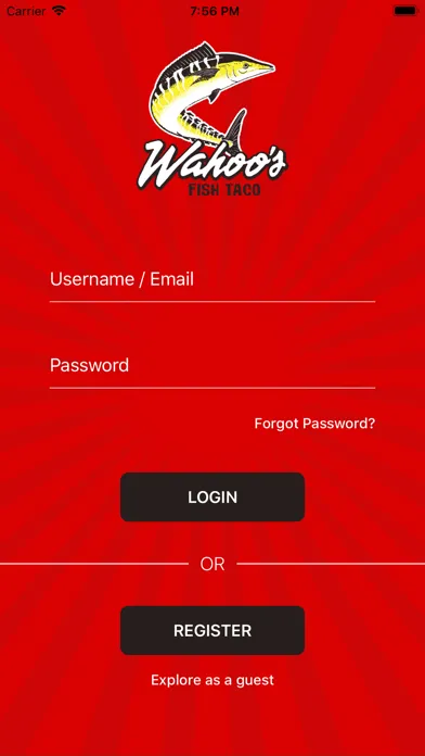 Wahoo's LV سکرین شاٹس