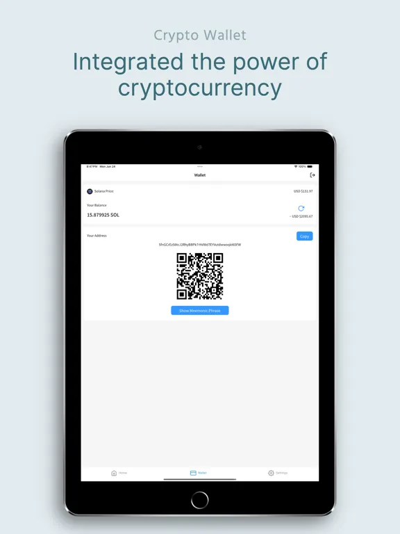 Capturas de tela do Ant VPN--Powerd by Blockchain iPad 