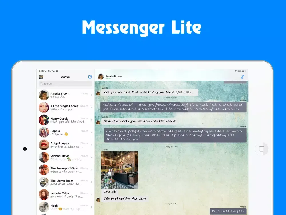 Kaizala - Messenger New Libra iPad  Screenshots