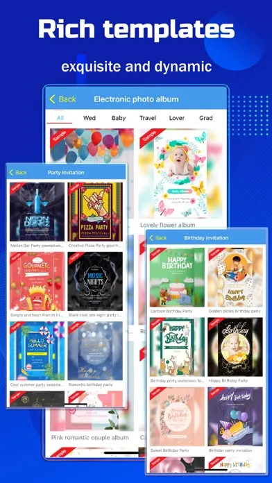 صور invitation card flyer creator