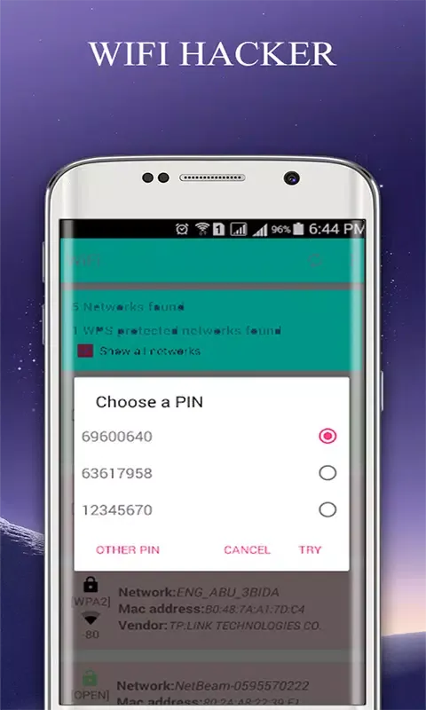 ภาพหน้าจอของ Wifi Password