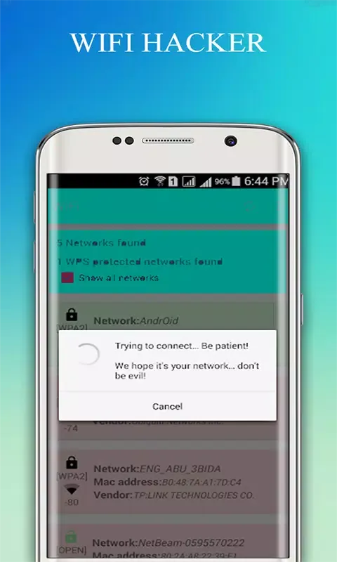 ภาพหน้าจอของ Wifi Password