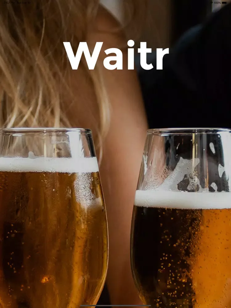Waitr-Phone to Table Ordering iPad  Screenshots