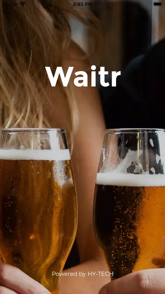 Waitr-Phone to Table Ordering Screenshots