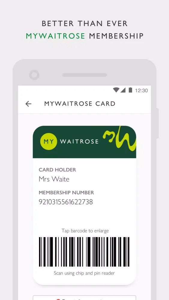 Waitrose应用截图