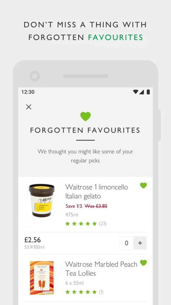 Waitrose应用截图
