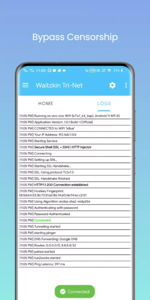 Waitzkin Tri-Net स्क्रीनशॉट