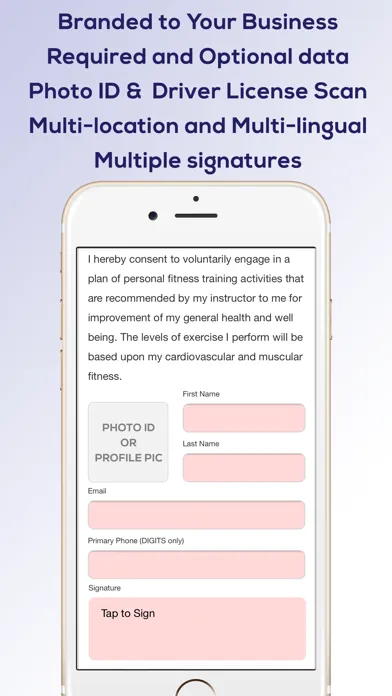 Waiver Master: Paperless Cloud سکرین شاٹس
