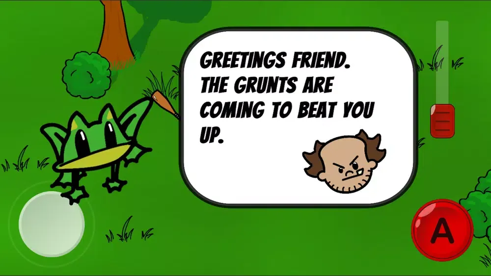 Tangkapan skrin Grunts