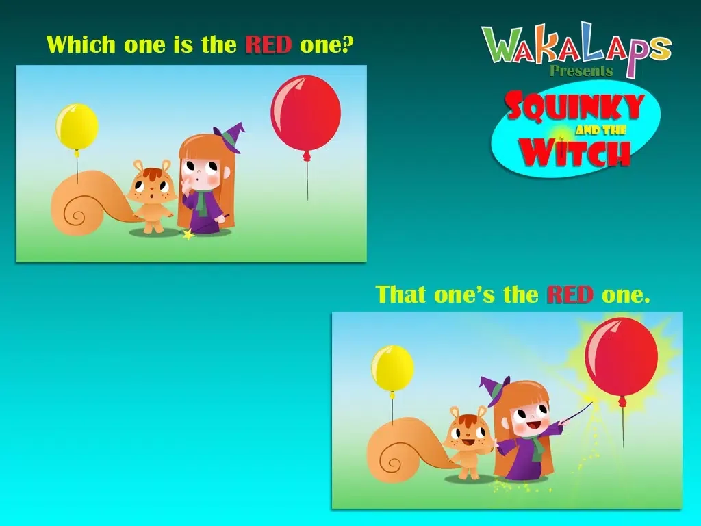 Waka: Squinky & the Witch - Interactive Animated Story for Kids to learn Colour, Shapes and Sizes iPad  স্ক্রিনশট
