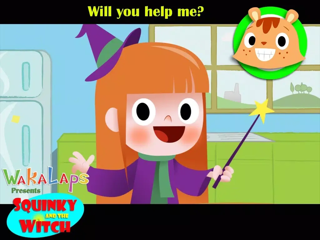 Waka: Squinky & the Witch - Interactive Animated Story for Kids to learn Colour, Shapes and Sizes iPad  স্ক্রিনশট