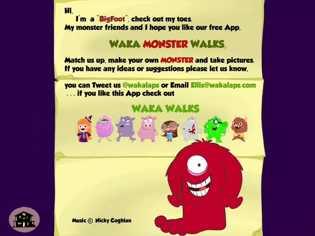 تصاویر Waka Monster Walks iPad 