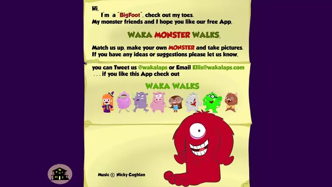 تصاویر Waka Monster Walks