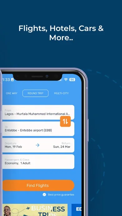 Wakanow: Flights, Hotels, Cars سکرین شاٹس