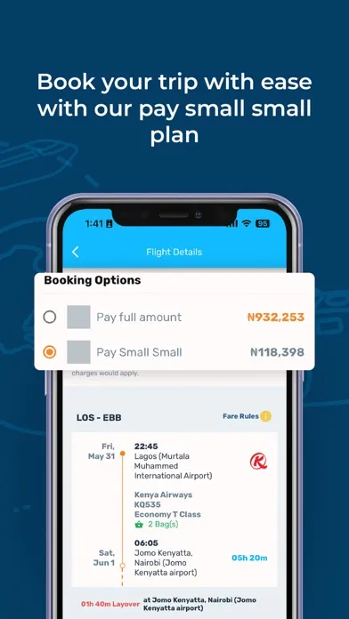 Wakanow: Flights, Hotels, Cars سکرین شاٹس