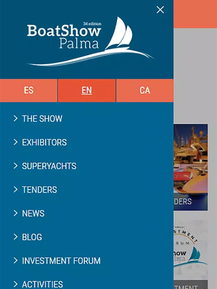 Captures d'écran de BoatShow Palma iPad 
