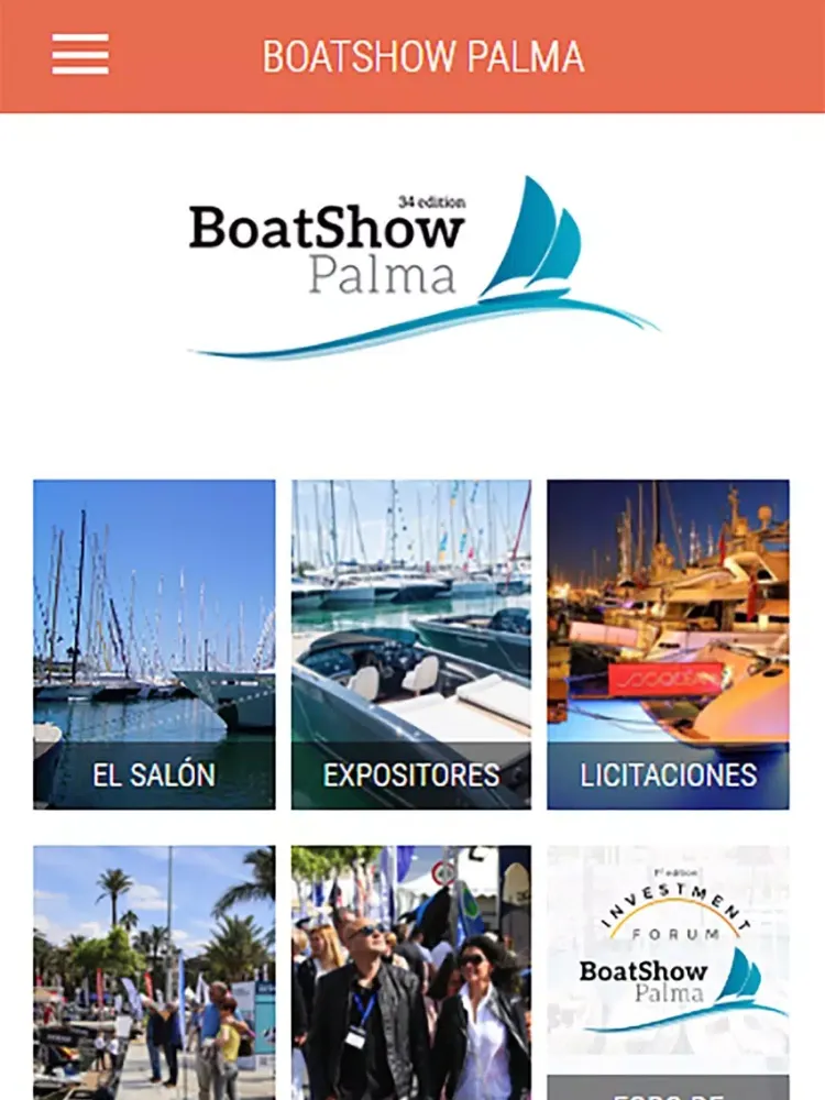 Captures d'écran de BoatShow Palma iPad 
