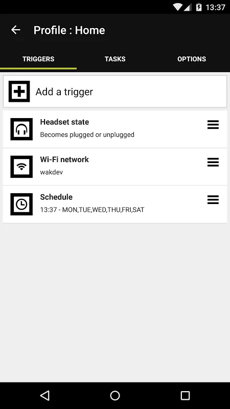 Droid Automation PRO Screenshots