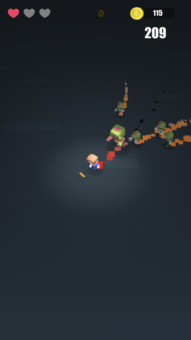 Tangkapan skrin Zombie Rush！