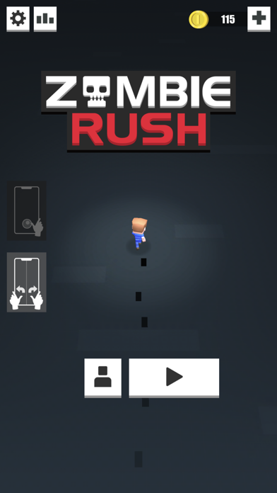 Tangkapan skrin Zombie Rush！