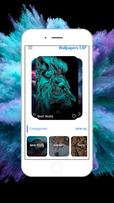 ภาพหน้าจอของ Wallpaper Explosion- 4k & Live
