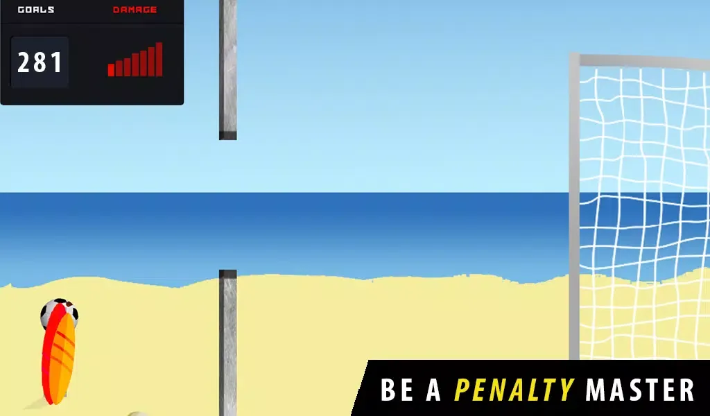 ภาพหน้าจอของ Penalty Master 2D - Football