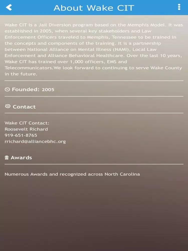 تصاویر WAKE COUNTY CIT iPad 
