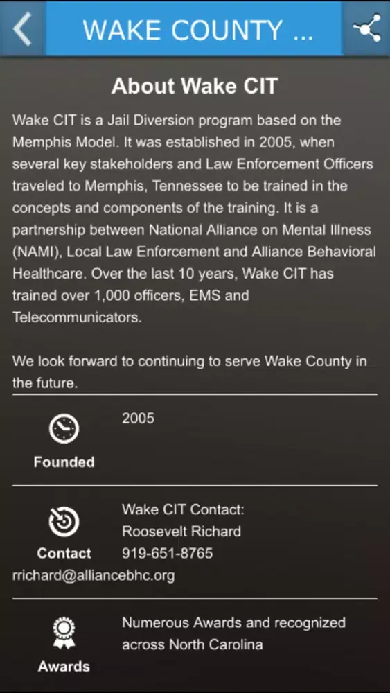 تصاویر WAKE COUNTY CIT