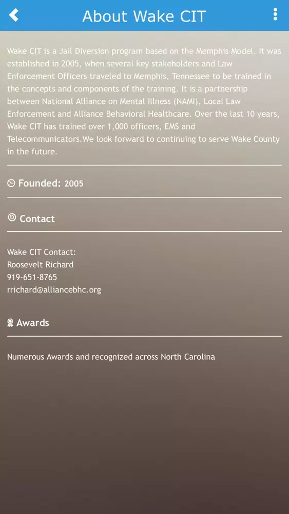 تصاویر WAKE COUNTY CIT