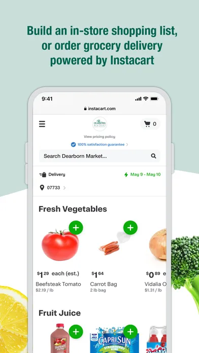 Dearborn Market Screenshots