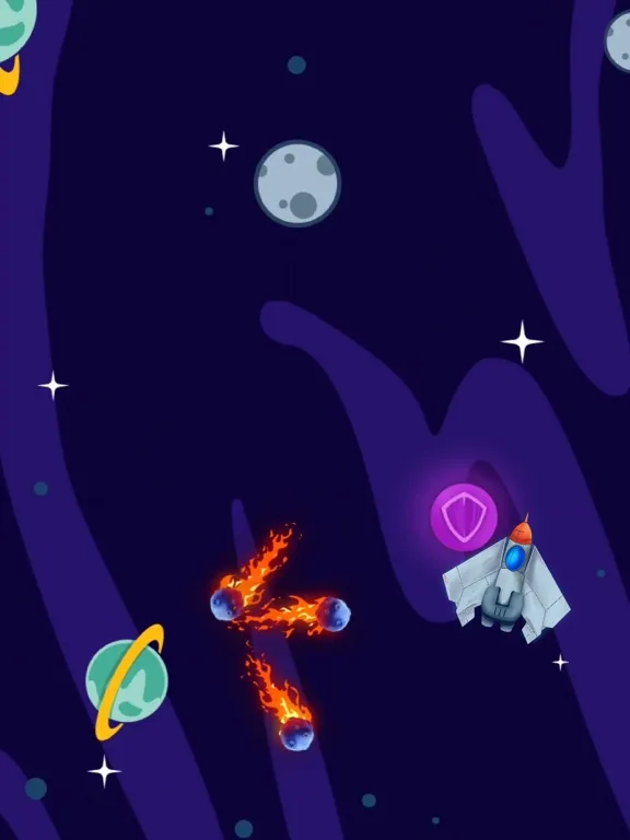 Ảnh chụp màn hình của Deepspace Rider iPad 