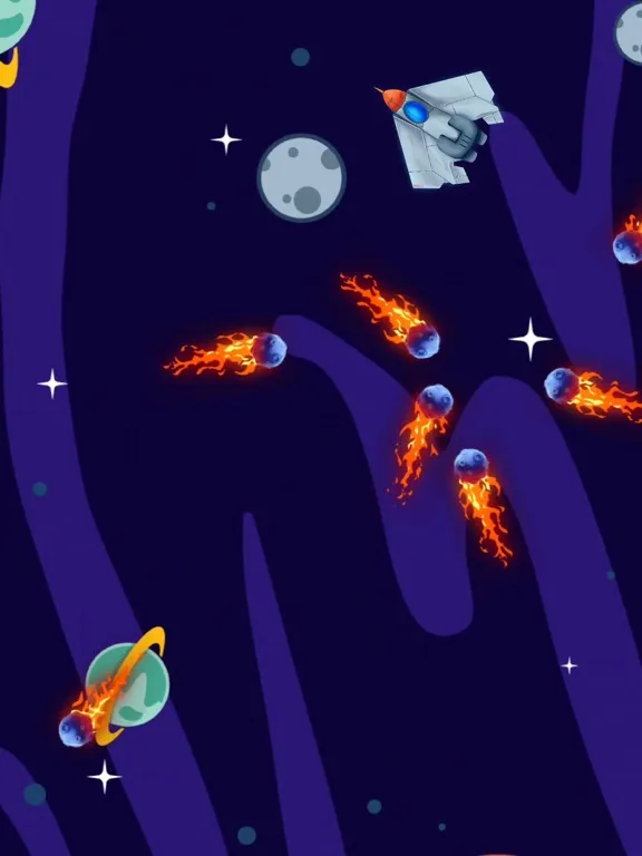 Ảnh chụp màn hình của Deepspace Rider iPad 