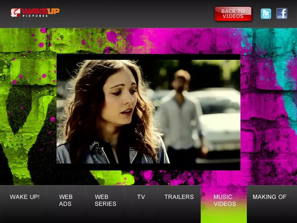 Captures d'écran de Wakeup TV iPad 