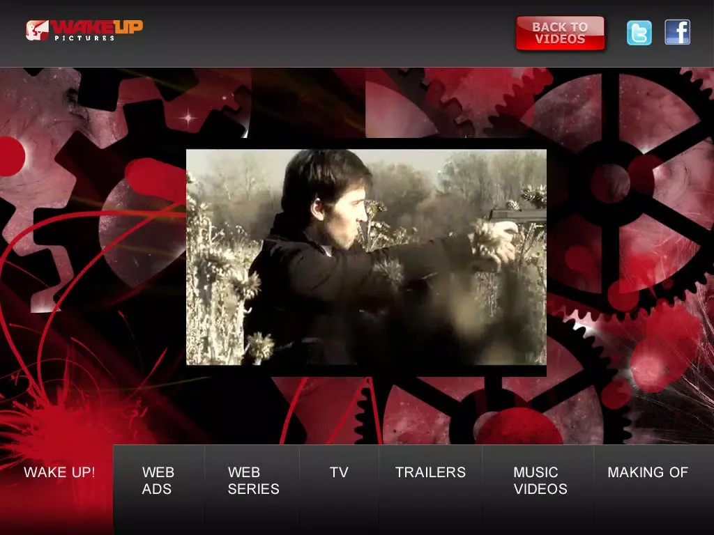 Captures d'écran de Wakeup TV iPad 