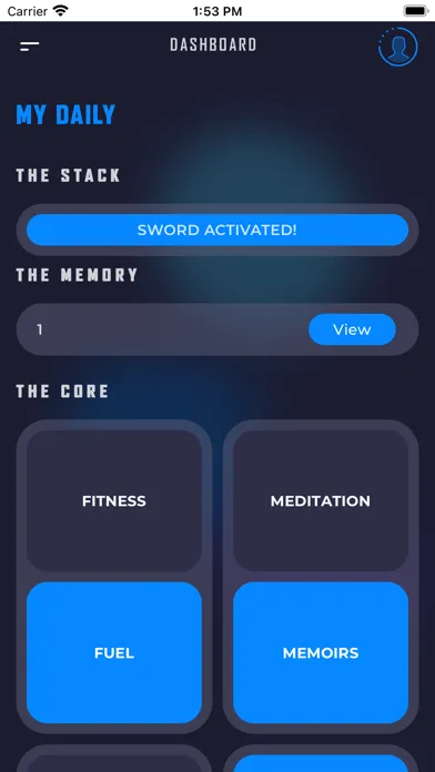 تصاویر WARRIOR App