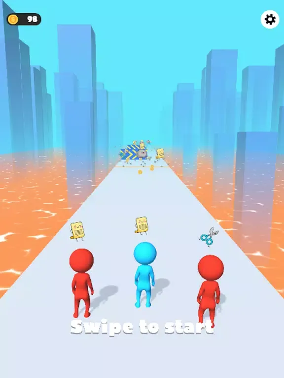Rock X Paper Rush iPad  স্ক্রিনশট