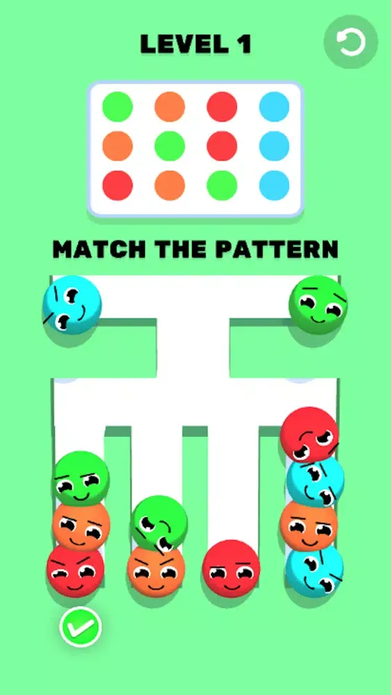 Tangkapan skrin Sort_Puzzle