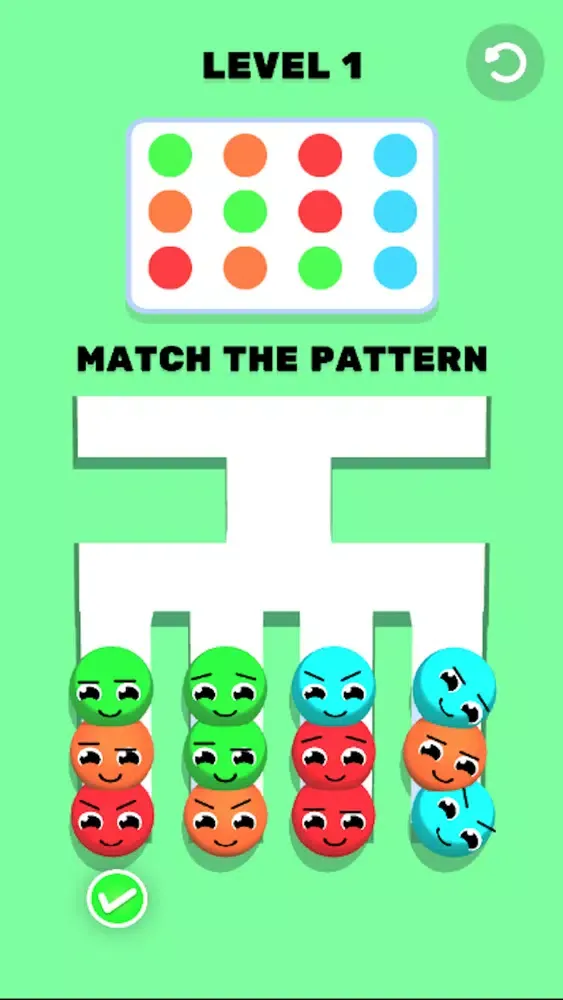 Tangkapan skrin Sort_Puzzle