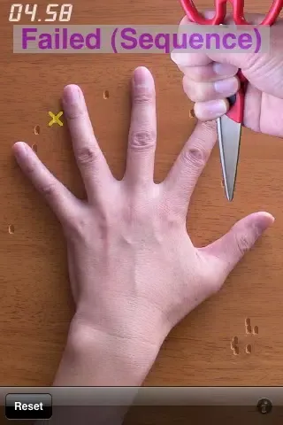 Tangkapan layar Dangerous Finger free