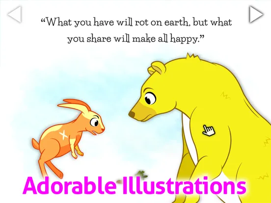 Happy Bundee. Kids Short Story iPad  Screenshots