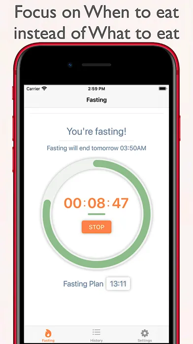 Скриншоты Intermittent Fasting+