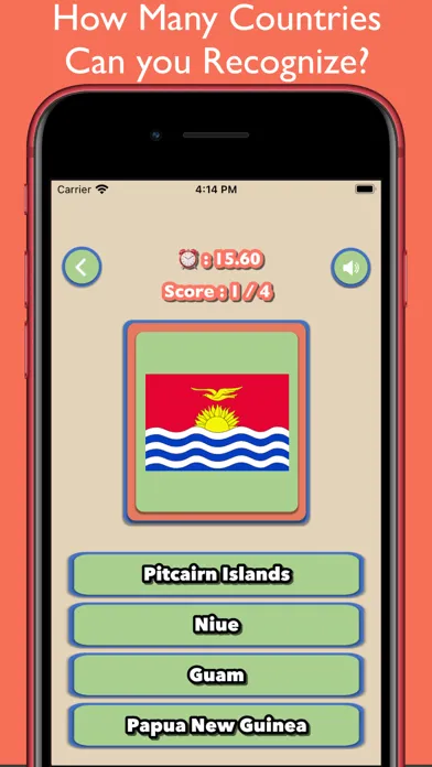 Скриншоты Flags of the world quiz·