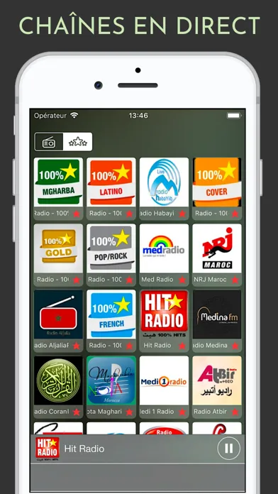 Radios Maroc Hit: راديو المغرب应用截图