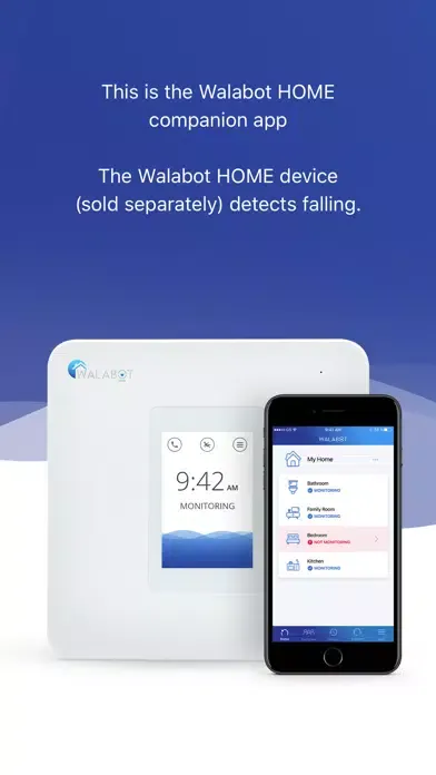 Screenshot di Walabot HOME - Fall Detection