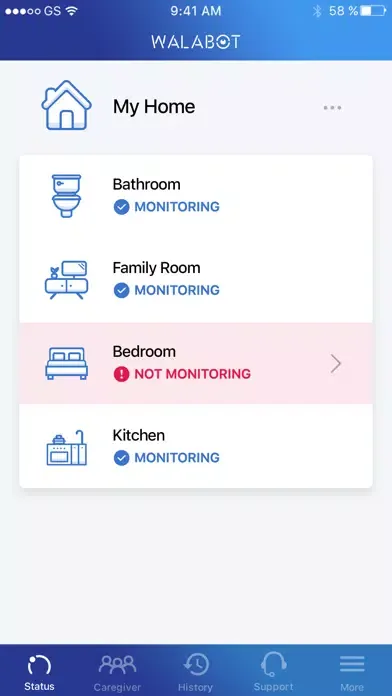 Screenshot di Walabot HOME - Fall Detection